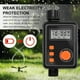 thumbnail image 5 of Controlador Inteligente de Riego para Jardín con Sensor de Lluvia y 9 Modos de Temporización, Pantalla Grande, Protección de Baja Tensión, Sin Baterías Incluidas, Ideal para Exteriores y Huertos., 5 of 6