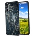 thumbnail image 1 of Compatible with Samsung Galaxy S21 FE Phone Case, Dark-Marble-209 Case Silicone Protective for Teen Girl Boy Case for Samsung Galaxy S21 FE, 1 of 1