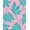 Pink, Pattern 2, variant on ODIKA 5x7 Machine Washable Non-Slip Area Rug, Leaf Nature Inspired Abstract Floor High Traffic Rug, Pink, 491990