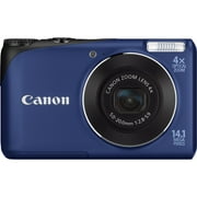 Canon PowerShot A2200 14.1 Megapixel Compact Camera, Blue