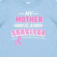 thumbnail image 4 of Inktastic My Mother is a Survivor Breast Cancer Awareness Boys or Girls Baby T-Shirt, 4 of 5