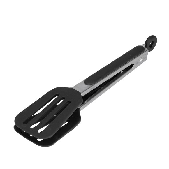Pinzas plegables para hornear barbacoa, abrazadera de silicona de acero inoxidable para barbacoa y cocina