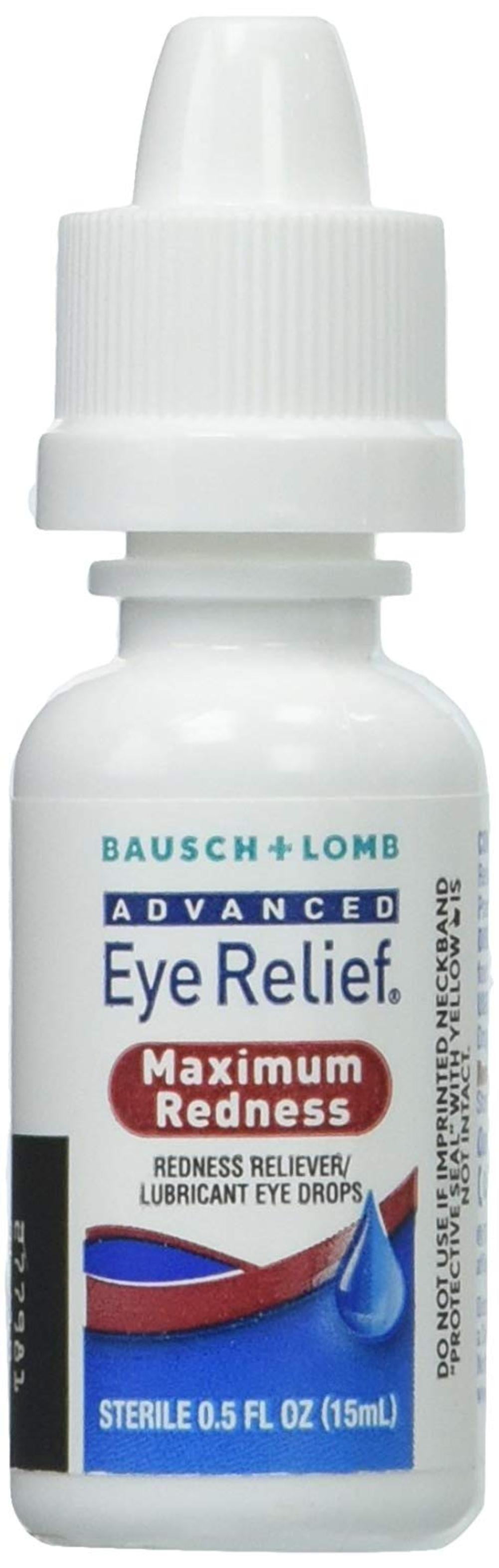 Bausch & Lomb Advanced Eye Relief Redness Maximum Relief Drops ...