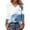 A13_Multicolor, variant on Womens Floral Printed Shirts V Neck Blosues Tops 3/4 Sleeve Shirts Tunics Loose Fitted Top Fashion Trendy Outfit 2026 Dressy Trendy Blouses