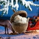 thumbnail image 3 of mfyjkho Adorno de bellota de animales del bosque, 8 cm, para árbol de Navidad con acabado de madera natural, decoración navideña para el hogar, 1 pieza, 3 of 6