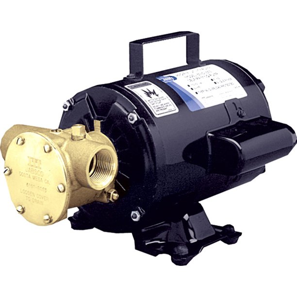 Jabsco 60500003 Self Priming 115/230V 23.0 GPM Utility Pump