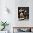 thumbnail image 4 of Nawypu  Muhammad Ali Posters - Muhammad Ali Canvas Wall Art in Ring Boxing Posters, Sports Posters, Gym Posters, Black History Pictures for Wall, Sport Posters for Man Cave, 4 of 5