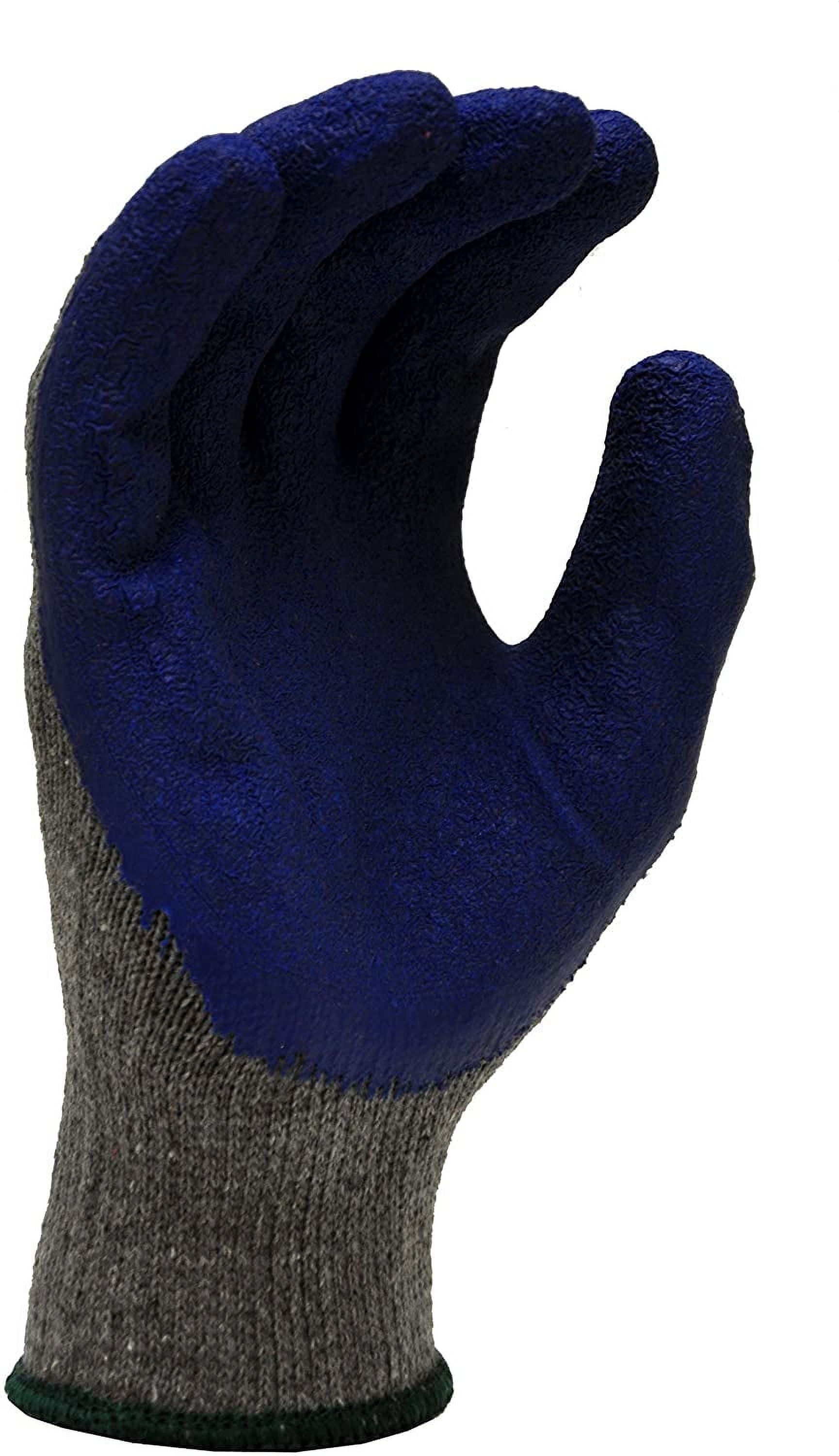 G & F Products Men's Latex-Coated Work Gloves, Large, 12-Pair photo 2