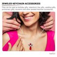 thumbnail image 2 of CIMAXIC Exquisite Angel Wing Shaped Pendants for DIY Keychains and Necklaces Assorted Color ABS Material,1.18"X0.98"X0.39", 2 of 5