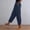 *Navy, variant on ClodeEU Womens Elastic Waist Straight Leg Pants,Casual Loose Cozy Pant with Pockets Navy,Womens Plus XXXL