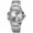 White, variant on Men’s Stainless Steel Nautilus-Style Watch, Water-Resistant Sunray Green Dial with Date Window