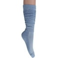 thumbnail image 2 of 6 Pairs Slouch Socks Women and Men Shoe Size 5 to 10 (Light Blue), 2 of 6
