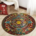 thumbnail image 1 of Alfombra de área, tapete redondo antideslizante, tapete para silla, almohadilla para sentarse, claridad notable, 1 of 8