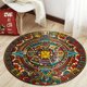 thumbnail image 2 of Alfombra redonda antideslizante, alfombrilla para sentarse, alfombra lavable, alfombrilla para silla giratoria, dormitorio, 60cm, 2 of 8
