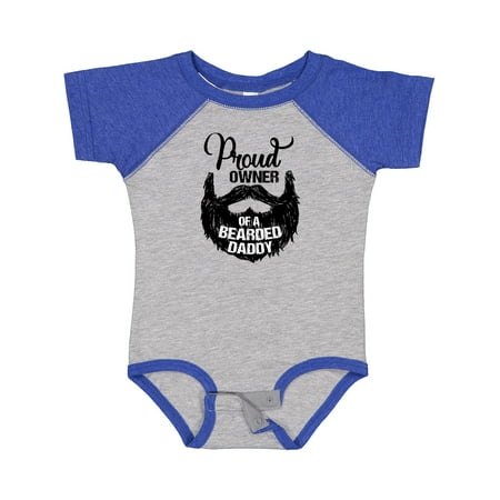 

Inktastic Proud Owner of a Bearded Daddy Gift Baby Boy or Baby Girl Bodysuit