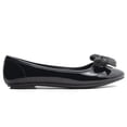thumbnail image 5 of Ballerina De Charol Para Niña Vestir Casual Ninos negro 21, 5 of 5