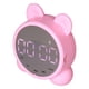 thumbnail image 2 of Reloj Despertador con Altavoz Bluetooth Bling Bling P1 Rosa, 2 of 12