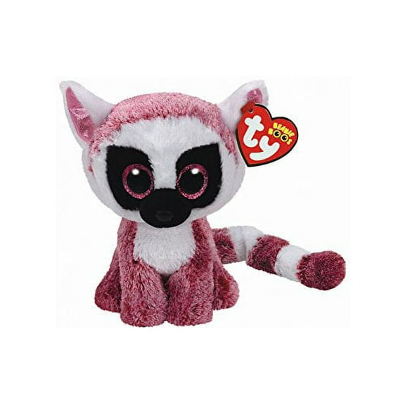 TY Beanie Boos - Leeann the Lemur (Glitter Eyes) Small 6" Plush