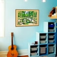 thumbnail image 2 of VWAQ 3D Forest Wall Decal Scenic Wall Sticker Peel and Stick Window Bridge Mural - NW49 (24"H x 30"W), 2 of 3
