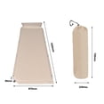 thumbnail image 2 of Automatic Inflatable Air Mattress Thickened Floor Mat Portable Camping Tent Air Bed Self-Inflating with Pillow Storage Bag for Home Office Outdoors Camping Beach, 2 of 7