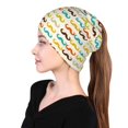 thumbnail image 6 of KLL Colorful Mustache Pirnt Wicking Running Beanie Head Wrap Cycling Bandana for Men Women, 6 of 8
