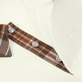 thumbnail image 6 of Mens Waffle Golf Shirts Short Sleeve Moisture Wicking Quick Dry Fashion Designed Plaid Collar Polo Shirts for Men Sizes XS-2XL Khaki, 6 of 9