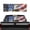 American Flag Bald Eagle, variant on Pzuqiu Vintage Mushroom & Botanical Print Car Rear Windshield Sunshade for Most Pickup Trucks, Vinyl Easy Clean Truck Rear Window Decal with Weatherproof