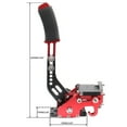 thumbnail image 4 of 14-Bit Aluminum Alloy PC Handbrake USB Handbrakes Clamp for thrustmaster wheel sim racing Racing Games Red, 4 of 8