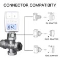 thumbnail image 3 of ZigBee3.0 Válvula termostática de radiador Termostato inteligente Controlador de temperatura Control Abanopi Válvula termostática, 3 of 7