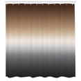 thumbnail image 3 of Ambesonne Ombre Shower Curtain, Brown and Grey Pattern, 69"Wx70"L, Brown Grey, 3 of 3