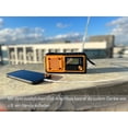 thumbnail image 4 of Multifunctional Hand Crank Solar USB Charging FM AM SW Radios Emergency LED Flashlight Torch 4000mAh Power For Camping ,Handy Bright, 4 of 6
