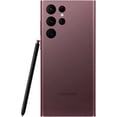 thumbnail image 3 of Pre-Owned Unlocked Samsung Galaxy S22 Ultra 5G S908U Cell Phone 128GB Burgundy, 3 of 5