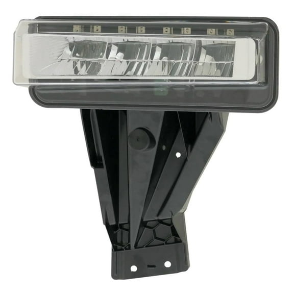 For Ford F-250 Super Duty/F-350 Super Duty 2020 2021 2022 Fog Light Assembly Driver Side | LED | Crew/Extended Cab | Clear | Black | Replacement For FO2592260 | LC3Z15201C