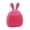Red, variant on Silicone Cleansing Brush Facial Cleanser Manual Silicone Massage Cleansing Brush