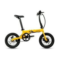 LASMY Mini Folding Electric Bike for Adults, 250W Motor, 36V Battery, Lightweight 38 lbs, 16 MPH Compact Commuter Ebike