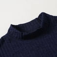 thumbnail image 4 of zbxnLI Men's Basic Long Sleeve Shirts Mock Turtleneck Classic T-Shirts Casual Slim Pullover Tees, 4 of 6