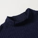 thumbnail image 5 of pstuiky Camisas de manga larga abrigadas para hombre, Camiseta de cuello alto simulado con listones intensificados de color liso para hombre salir tops xl, 5 of 6