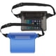 thumbnail image 1 of Bolsas impermeables con correa ajustable, 2 piezas Bolsa impermeable Correa ajustable Bolsa impermeable para teléfono móvil para deportes acuáticos Natación Pesca Camping (Azul, Negro), 1 of 2