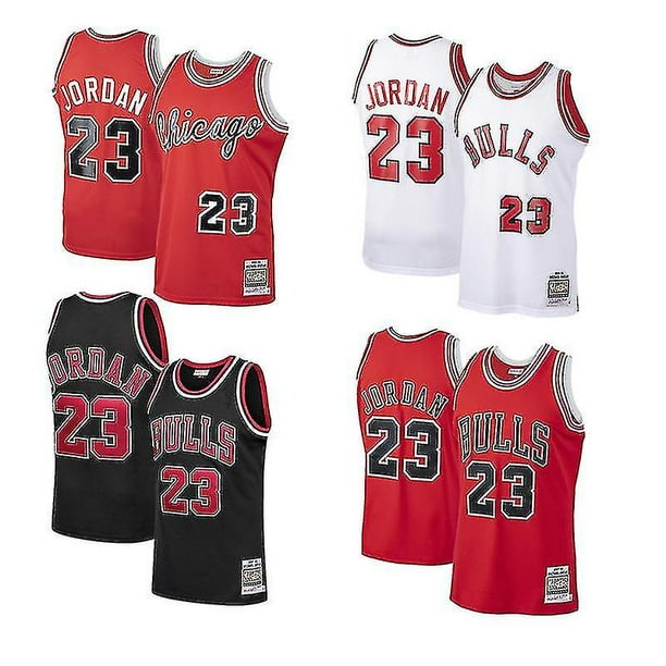Chicago Bulls #23 Michael Jordan Men's Basketball Jersey Sport Shirts  Sleeveless T-shirt