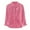 Pink, variant on NGTEVOOS Men's Baggy Solid Cotton Linen Long Sleeve Button Pocket Plus Size T Shirts