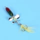 thumbnail image 3 of 4X Senuelo de Pesca Cebo Hilandero de Fundicion Largo Helice de Doble Cola Trucha Carpa Bagre Senuelos de Pesca de Hielo Artificial 10G, 3 of 5