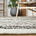 thumbnail image 4 of SAFAVIEH Natura SHASTA Geometric Striped Runner Rug, Black/Ivory, 2'3" x 8', 4 of 8