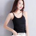 thumbnail image 6 of Women Casual Cami Tank Top Spring Summer Vest Inner Wear Solid Bottoming Camisole Vest, 6 of 10