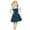 E112-Black, variant on hengsof Toddler Girls Sleeveless Tank Top, Cute Print Pattern Casual Camisole Dress for Summer, Sizes 1 Years to 6 Years