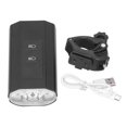 thumbnail image 2 of Luz LED para bicicleta, luz LED para bicicleta de 3 LED, luz delantera ajustable para bicicleta, luz delantera para bicicleta, elegante y moderna, 2 of 12