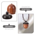 thumbnail image 2 of Acorns Decorating Brown Wood 4pcs, 2 of 6