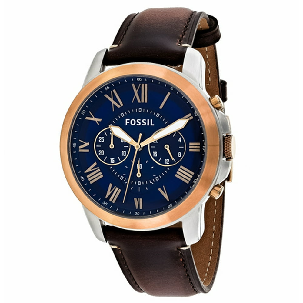 Fossil - Fossil Men's Grant Watch Quartz Mineral Crystal FS5150 - Walmart.com - Walmart.com