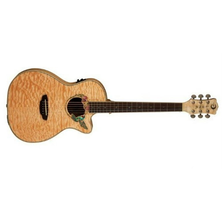 Luna Hummingbird Acoustic Electric Guitar