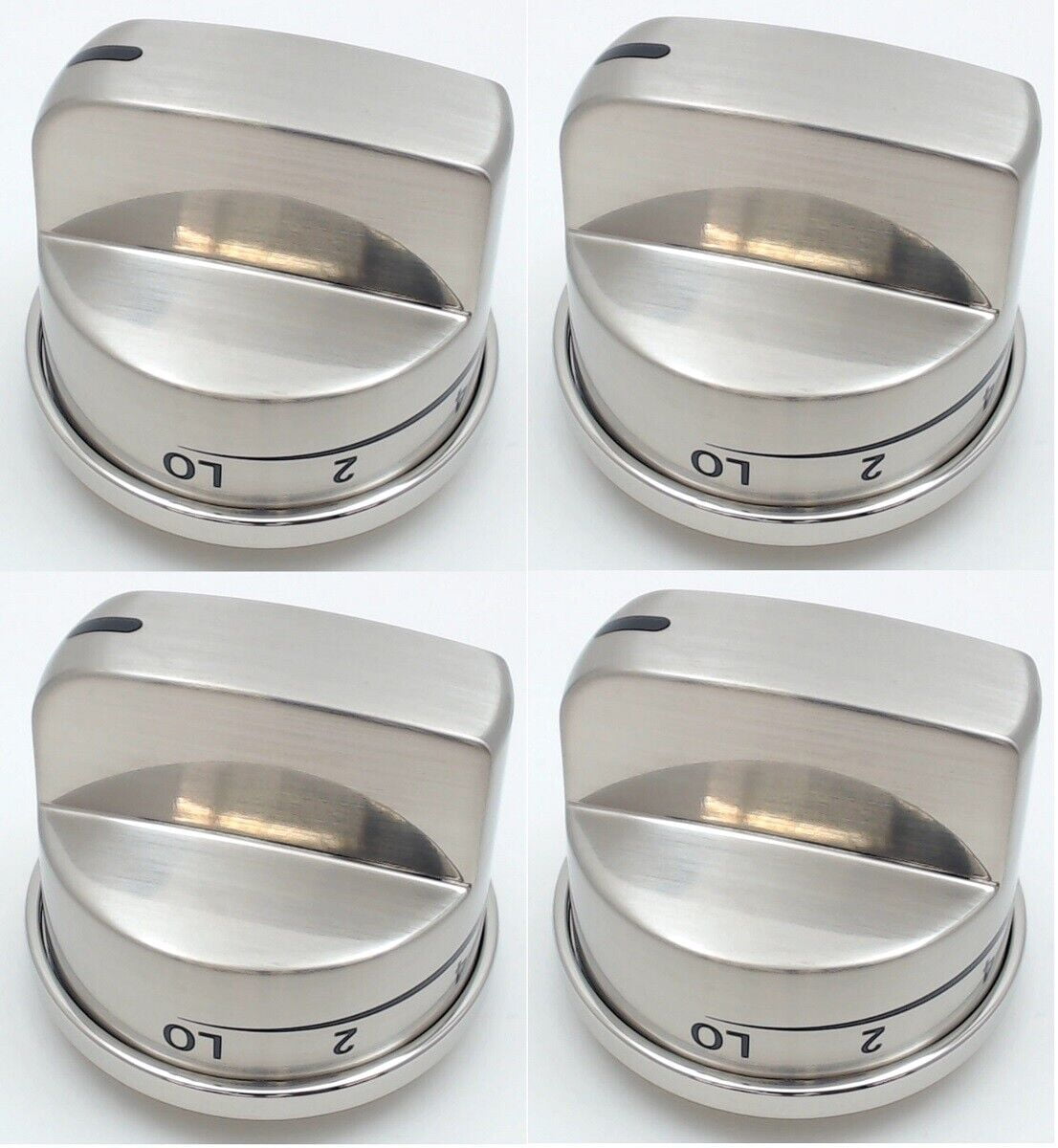 EBZ37189611 Burner Control Knob for LG Range 1463916 AH3534129 - 4 Pack