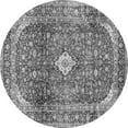 thumbnail image 1 of Ahgly Company Indoor Round Persian Gray Traditional Area Rugs, 6' Round, 1 of 1
